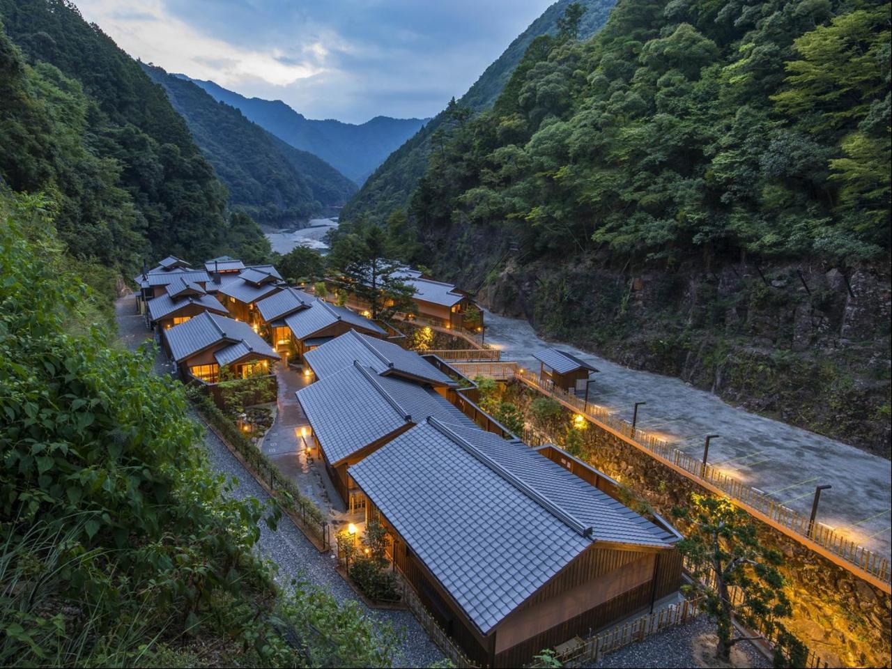 Totsukawa YusenjiOnsen YunotaniSenkei Hotel Luaran gambar